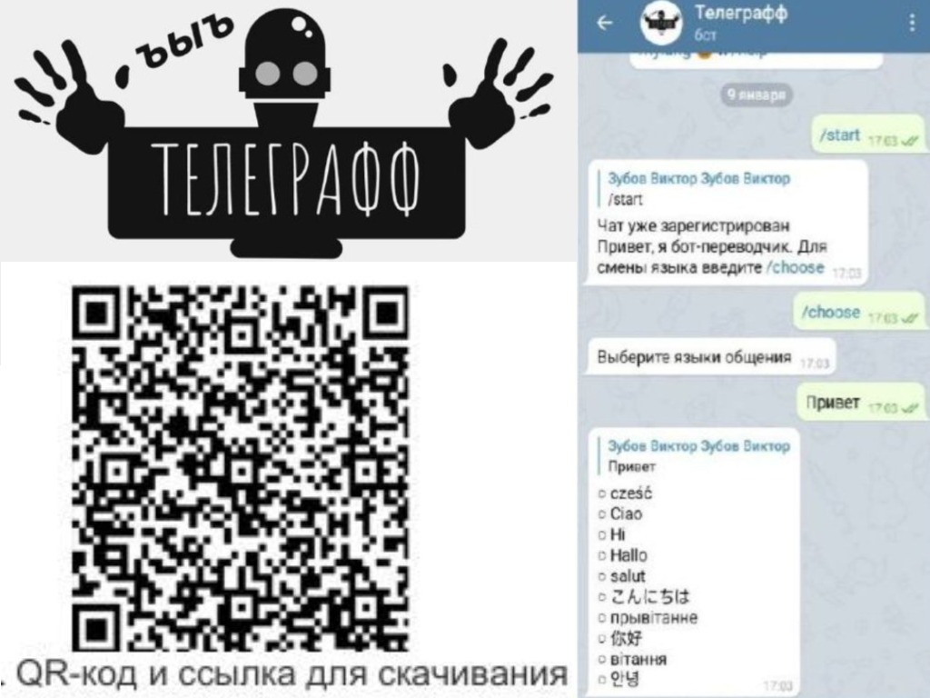ТЕЛЕГРАФФ – БОТ ДЛЯ TELEGRAM